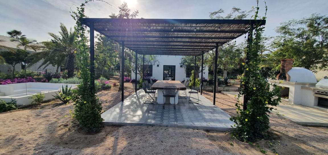 CASA COMUNAL, RANCHO CUATRO PATAS, PESCADERO, BCS.