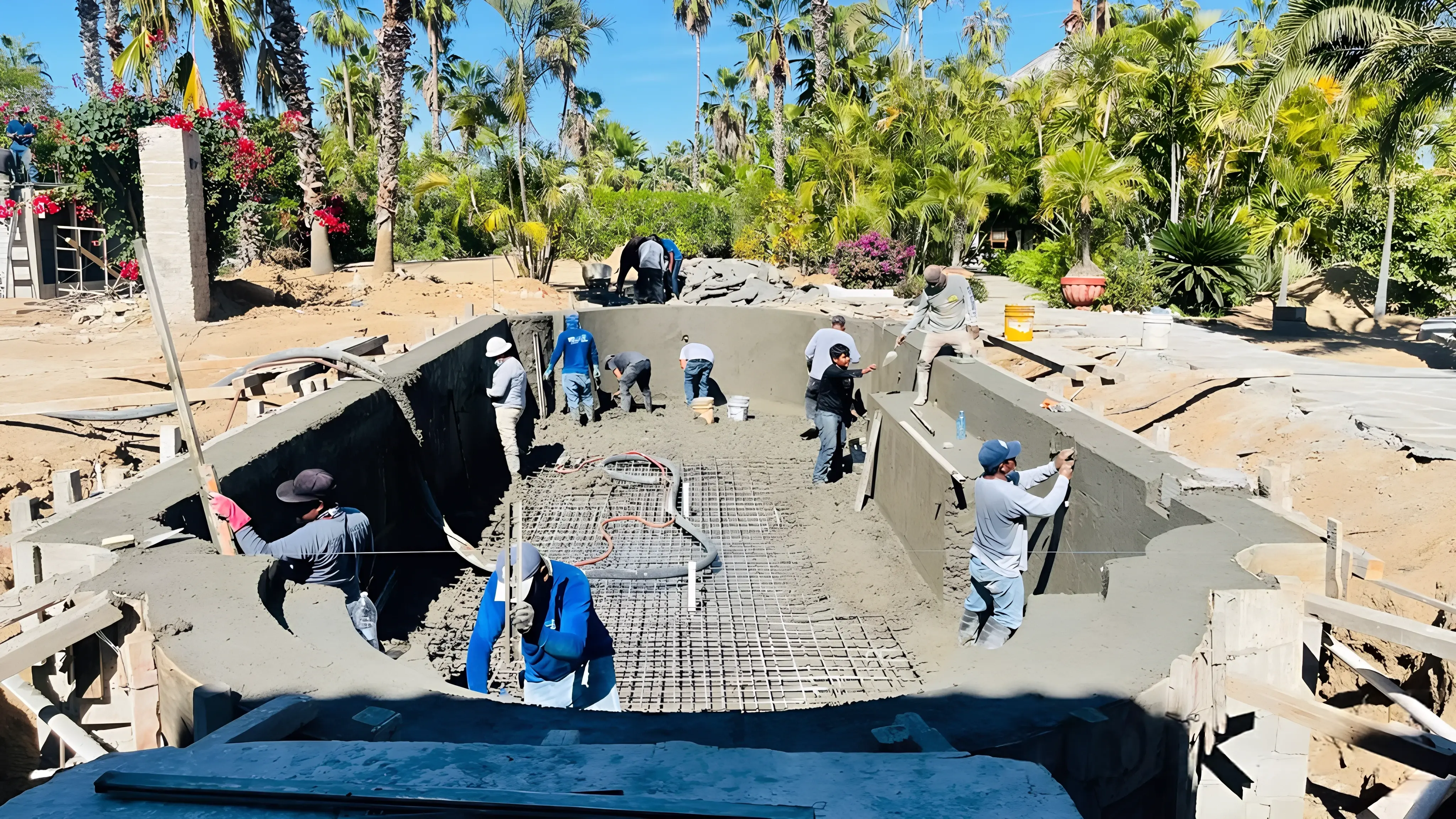 Construcción de Albercas